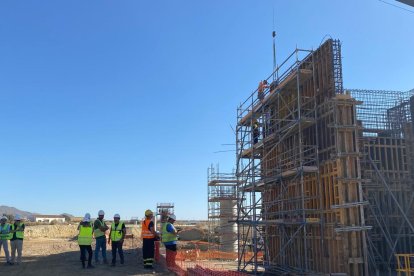 Obras en el tramo Pulpí-Vera.