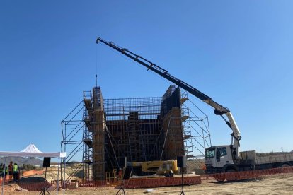 Obras en el tramo Pulpí-Vera.