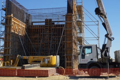 Obras en el tramo Pulpí-Vera.