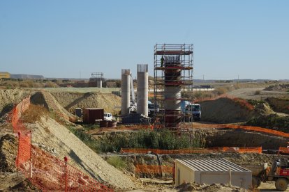 Obras en el tramo Pulpí-Vera.