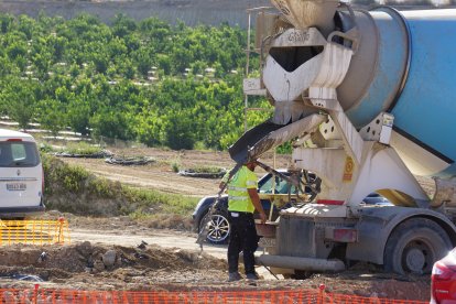 Obras en el tramo Pulpí-Vera.