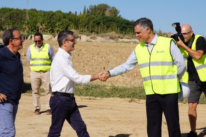 Nueva visita oficial a las obras del proyecto de Alta Velocidad ferroviaria.