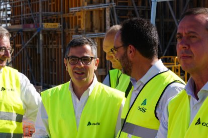 Nueva visita oficial a las obras del proyecto de Alta Velocidad ferroviaria.