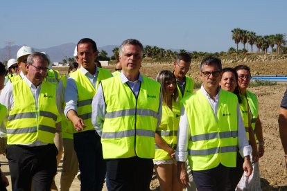 Nueva visita oficial a las obras del proyecto de Alta Velocidad ferroviaria.