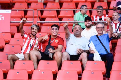 Todos del Almería en otra temporada ilusionante. 