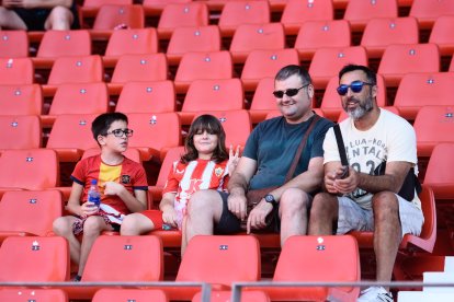 Esperando para ver a su Almería de alma. 