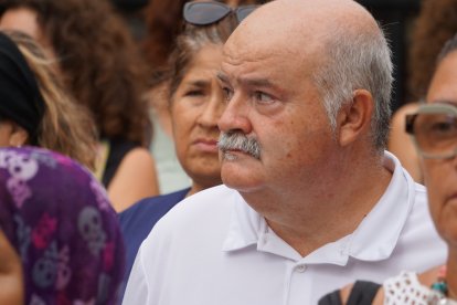 Concentración en el Mirador de la Rambla contra el asesinato machista cometido en Pescadería este lunes.