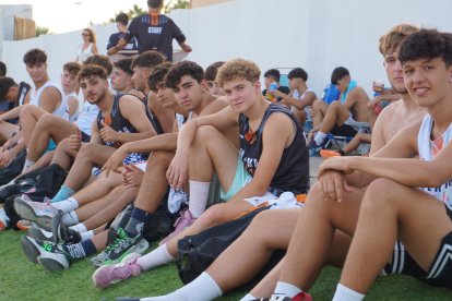 Esperando su momento dando el OK al fotógrafo.