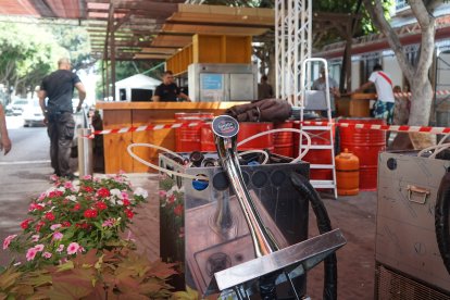 Este grifo de cerveza tendrá mucho trabajo durante los días de Feria.