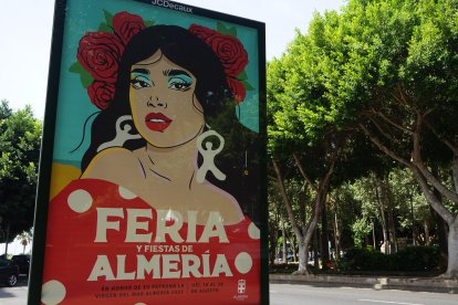 Cartel de la Feria de Almería 2023.