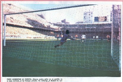 El penalti del Real Madrid no fue gol.