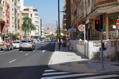 Las máquinas siguen trabajando en la zona pero ya no hay interrupciones en el tráfico.
