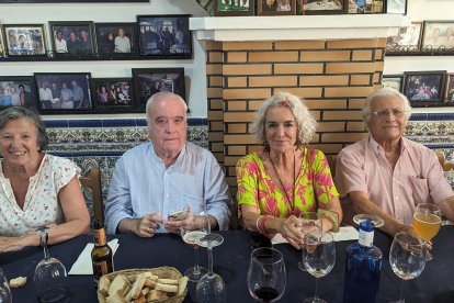 Georgina Higueras Francisco Giménez Alemán, Amalia Sánchez Sampedro y Jose María Martínez de Haro