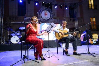 Rocío Zamora, en el pregón.