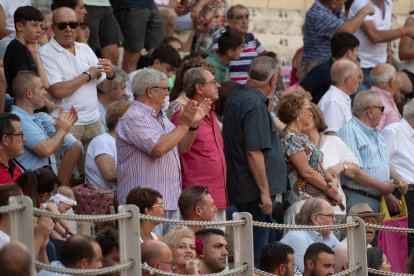 Primera tarde de toros en la Feria de Almería 2023.