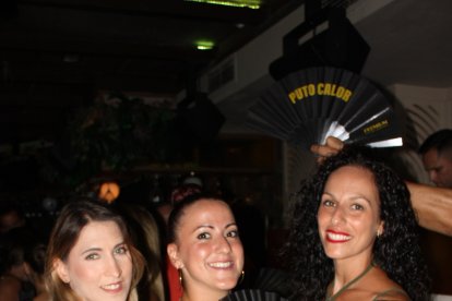 Maria José, Cintia y Meli.