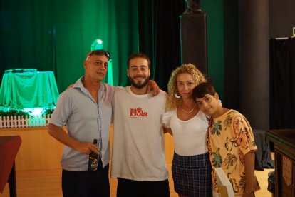 Juan Cantón, Alejandro Cantón, Juan Cantón Carrión y Rosa María Carrión