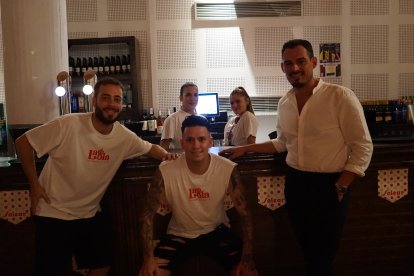 Myriam Rodríguez, Mónica Jiménez, Karpin, Alejandro Baños y Alejandro Cantón