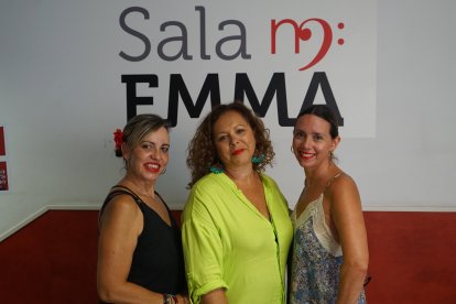 María José Godoy, Esther Sánchez y Cristina Pérez