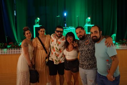 Francisco Postilla, Zoe Fernández, Álvaro García, Raquel Castro, Laura Montes y Eran García