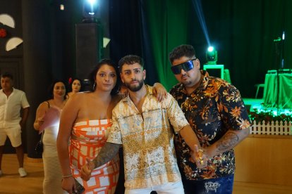 Inda, Samuel y Trini