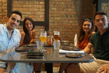 Juan Toledo, María José Arriaga, María Cruz y Carlos Sánchez.