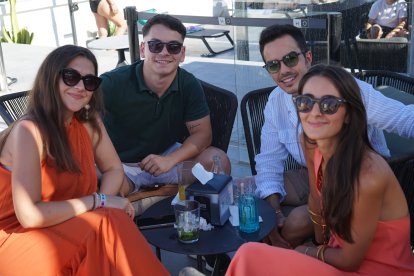 María Cruz, Carlos Sánchez, Juan Toledo y María José Arriaga