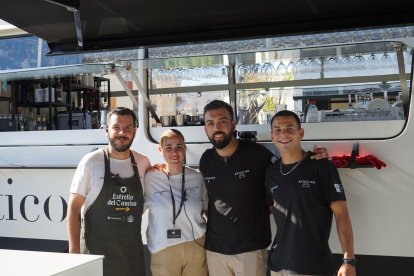 Josete, Tamara, Paco y Nero