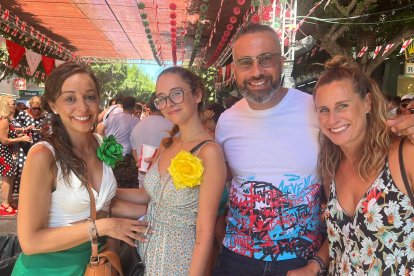 Estos amigos de Toledo visitan Almería por segunda vez para disfrutar del Cooltural y de su Feria.