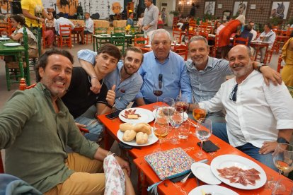 Miembros de la familia Guerrero.