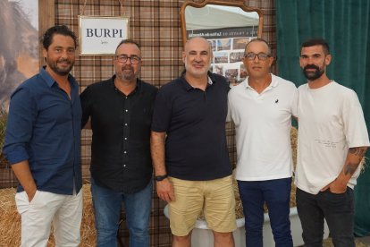 José María, Fran, Pipo, Juanfran y Juan.