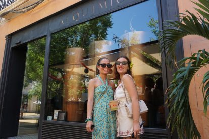 Marina Vílchez y Marina Ruiz.