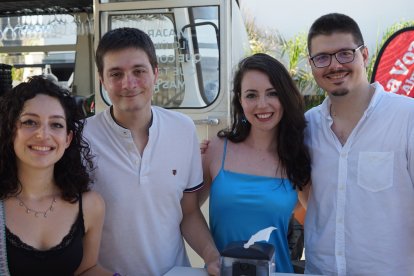 Raúl, Noelia, Bea y Álvaro.