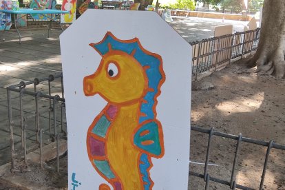 Uno de los dibujos hechos por los niños participantes de la actividad