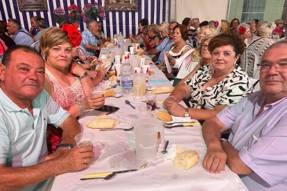 Félix Pascual, Cristóbal Rodríguez, María Jesús Capel y Carmen Escamilla de la Asociación del Barrio de San Vicente.