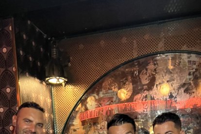 Juan Francisco, Alberto, Juanjo y Fran.