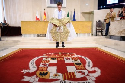 Jorge Martínez, con el Capote de Paseo por ser el triunfador de la Feria 2022.