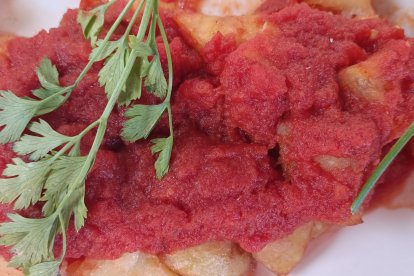 Las patatas bravas de José Manuel Vargas.