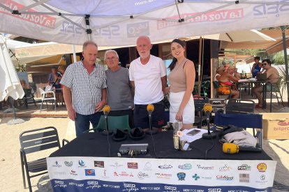 Francisco Fernández, Pedro Haro, Ángel Muñoz y Marina Ginés.