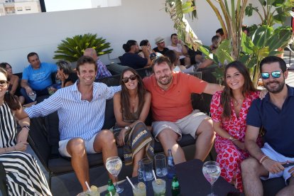 Dani, Abigail, Carlos, María, David y Beatriz.