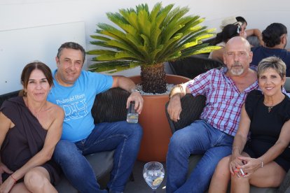 Javier Rosado, Montse Ramírez, Pepe Delgado y Encarna Aguilera.