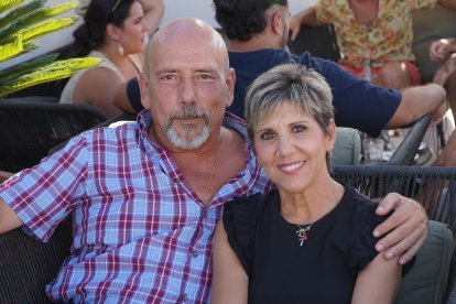 Pepe Delgado y Encarna Aguilera.