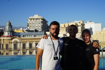 Paco, Gero y Tamara.