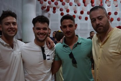 Joaquín, Adrián y Francisco.