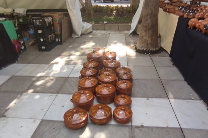 Platos de cerámica.