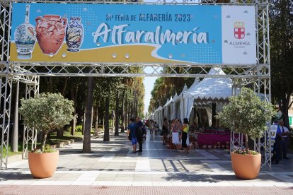 Alfaralmería puede visitarse en la Rambla hasta el sábado.
