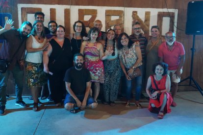 Miembros de Sumar en la PCEra-Rincón Cubano.