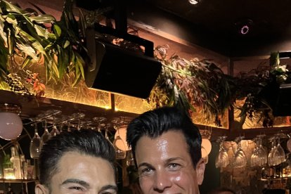 David y Javier nos regalan su mejor sonrisa.