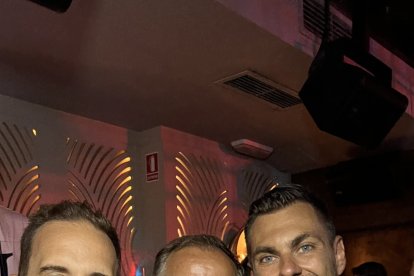 Antonio, Víctor y Jero.