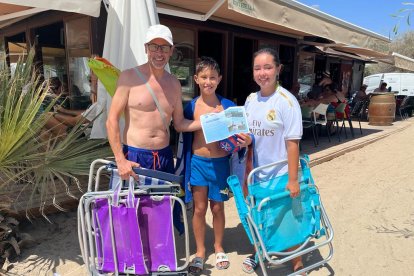 Jose Luis Pérez y su familia disfrutarán de un bono para el Cine de Vera o Garrucha.